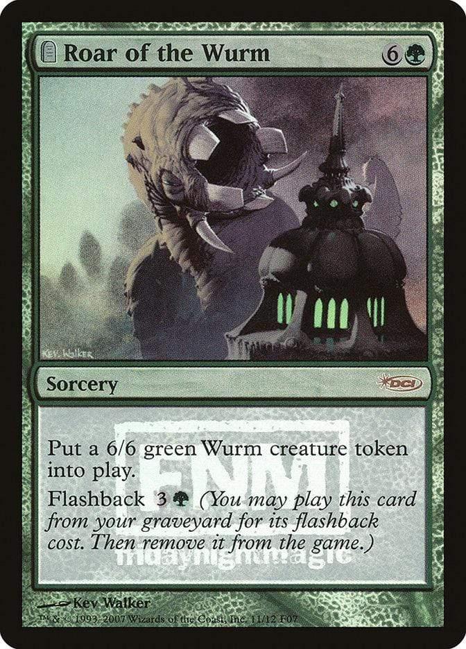 Magic: The Gathering MTG Single Roar of the Wurm [Friday Night Magic 2007]