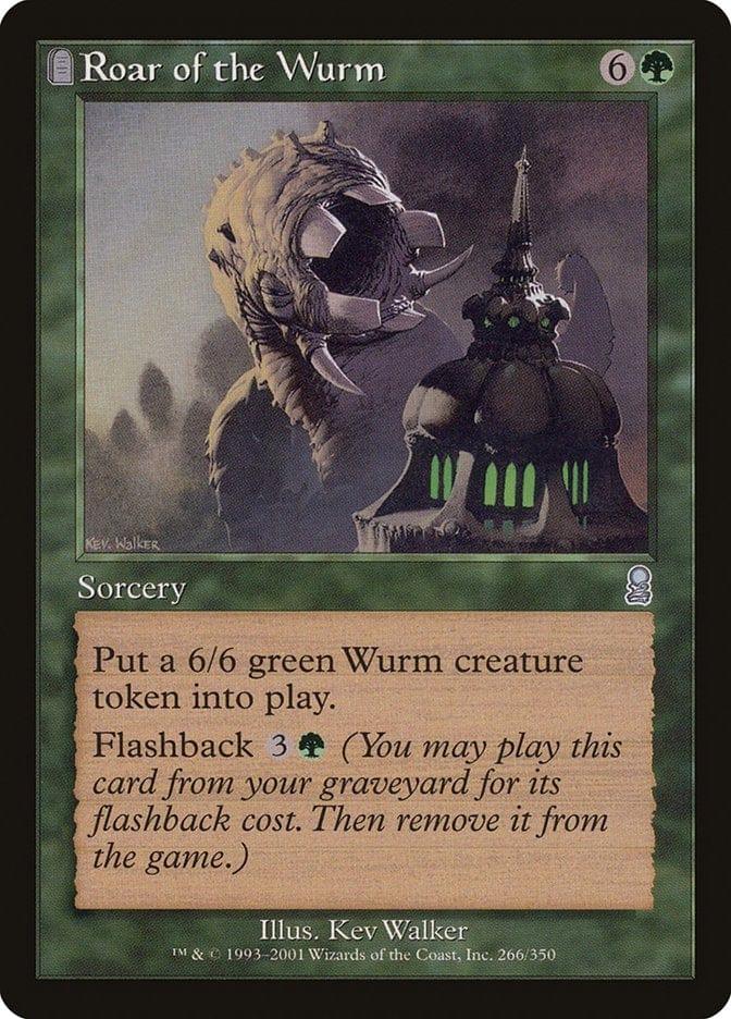 Magic: The Gathering MTG Single Roar of the Wurm [Odyssey]