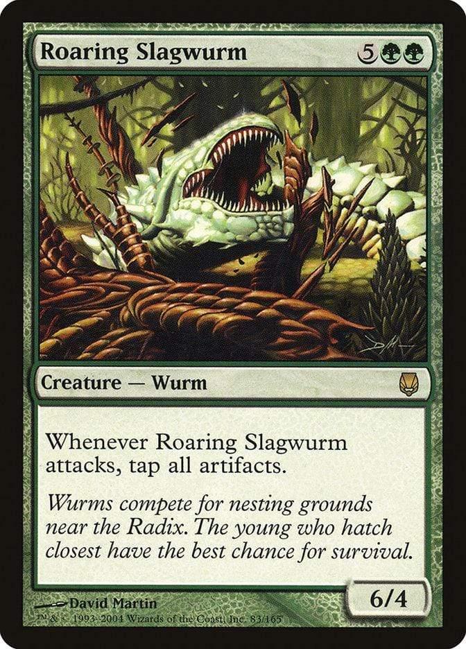 Magic: The Gathering MTG Single Roaring Slagwurm [Darksteel]