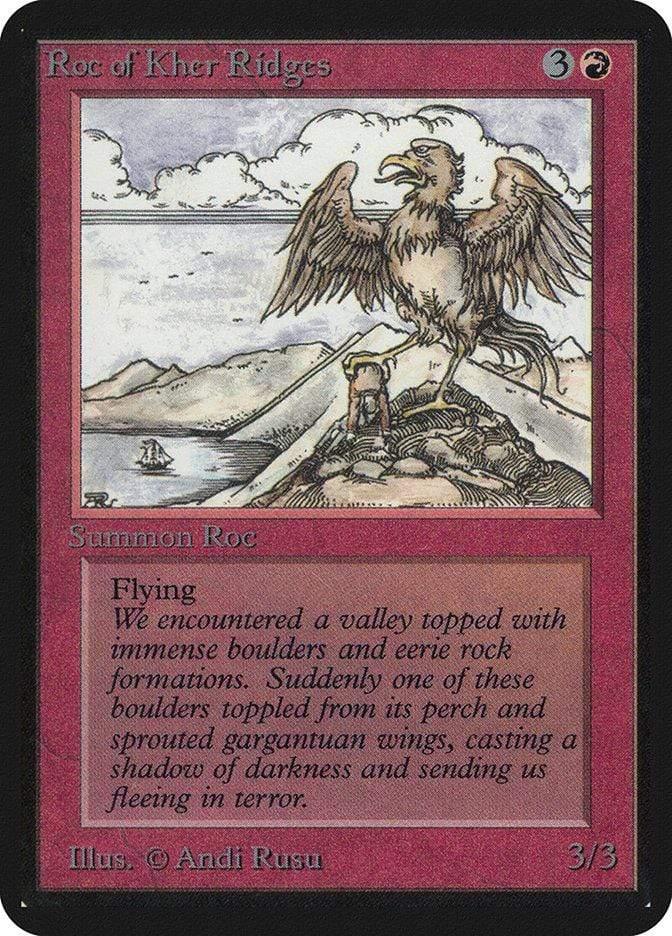 Magic: The Gathering MTG Single Roc of Kher Ridges [Limited Edition Alpha]
