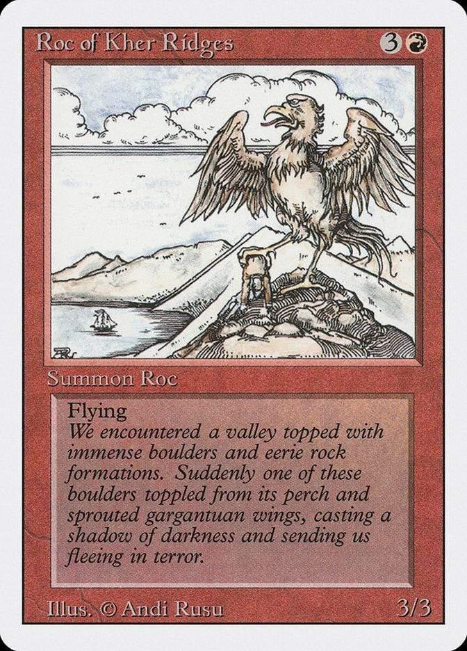 Magic: The Gathering MTG Single Roc of Kher Ridges [Revised Edition]