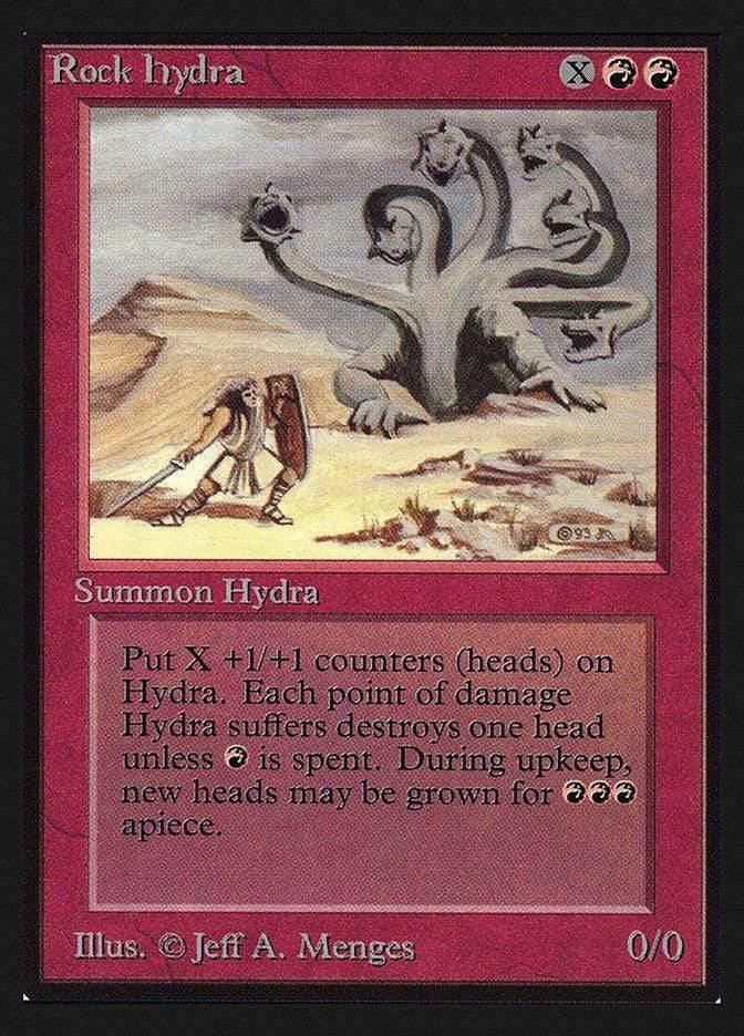 Magic: The Gathering MTG Single Rock Hydra [International Collectors’ Edition]
