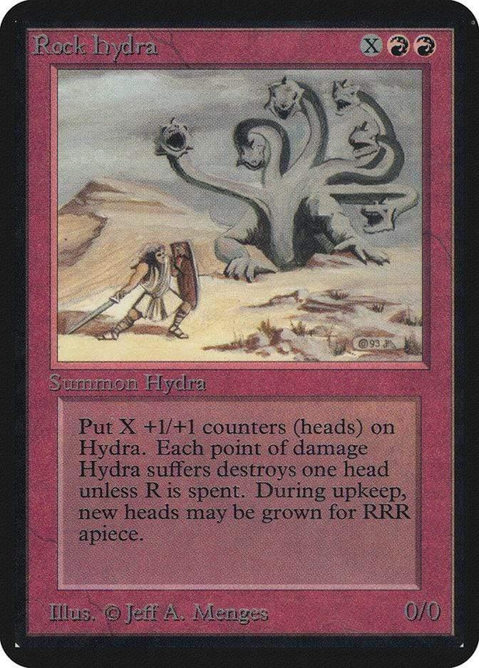 Magic: The Gathering MTG Single Rock Hydra [Limited Edition Alpha]