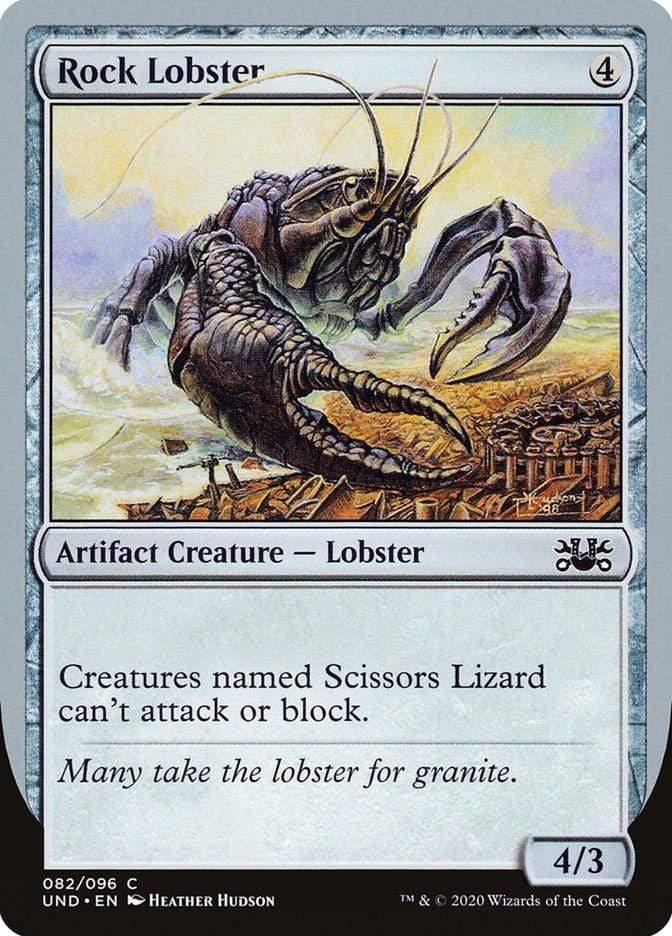 Magic: The Gathering MTG Single Rock Lobster [Unsanctioned]