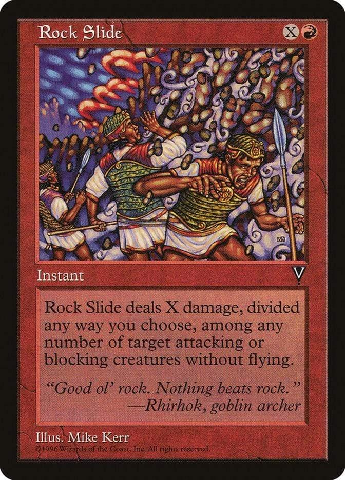 Magic: The Gathering MTG Single Rock Slide [Visions]