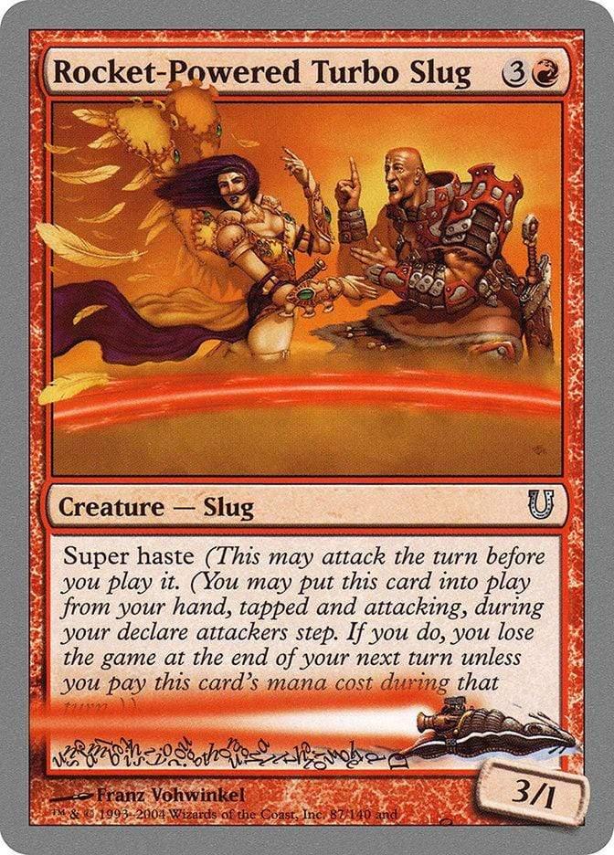 Magic: The Gathering MTG Single Rocket-Powered Turbo Slug [Unhinged]