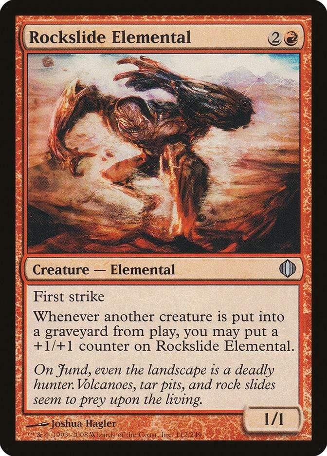 Magic: The Gathering MTG Single Rockslide Elemental [Shards of Alara]