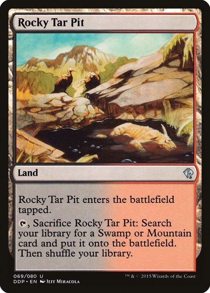 Magic: The Gathering MTG Single Rocky Tar Pit [Duel Decks: Zendikar vs. Eldrazi]