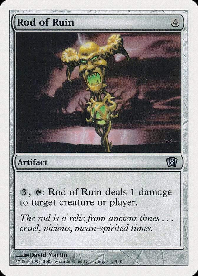 Magic: The Gathering MTG Single Rod of Ruin [Eighth Edition]