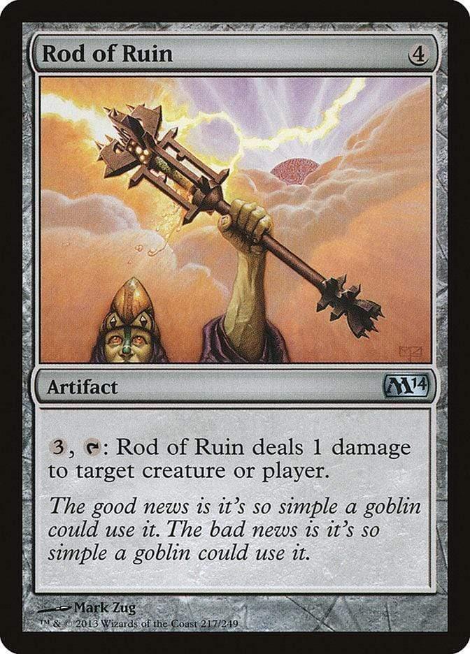 Magic: The Gathering MTG Single Rod of Ruin [Magic 2014]