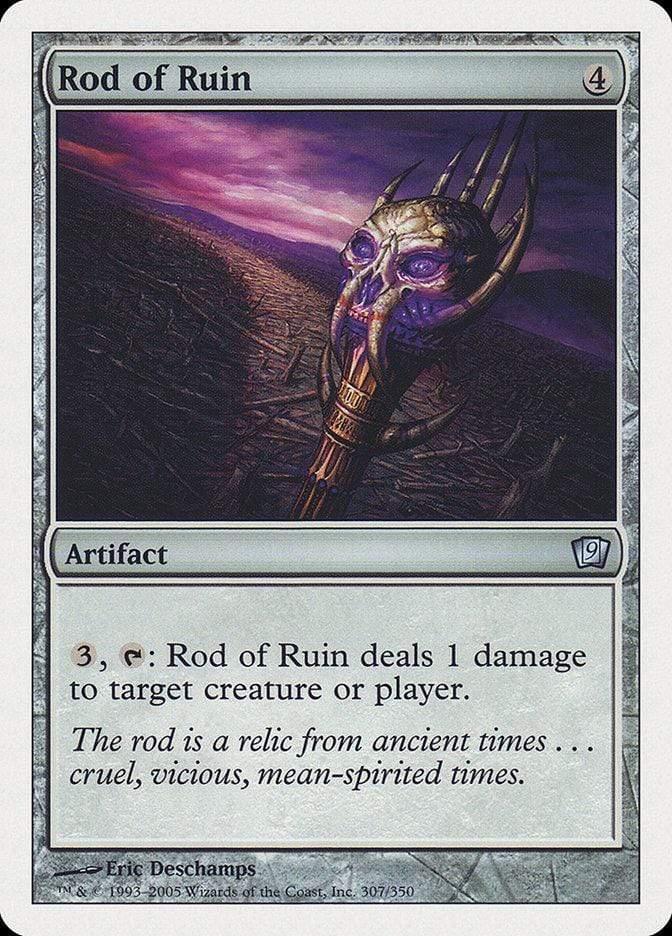 Magic: The Gathering MTG Single Rod of Ruin [Ninth Edition]