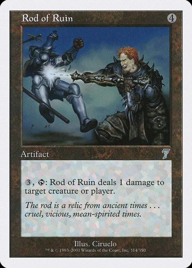 Magic: The Gathering MTG Single Rod of Ruin [Seventh Edition]