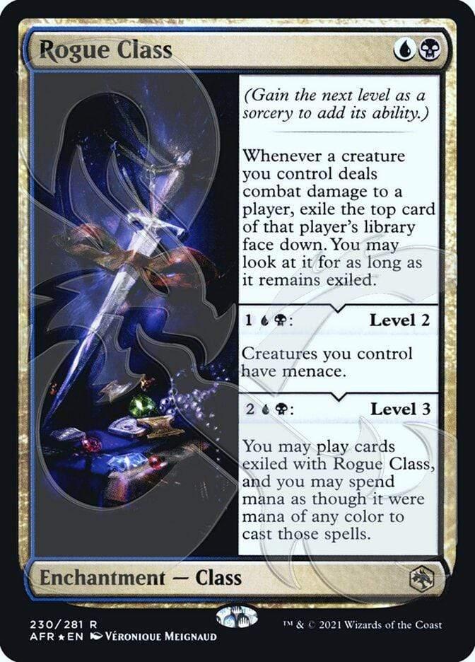 Magic: The Gathering MTG Single Rogue Class (Ampersand Promo) [Dungeons & Dragons: Adventures in the Forgotten Realms Promos]