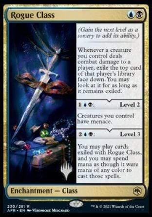 Magic: The Gathering MTG Single Rogue Class (Promo Pack) [Dungeons & Dragons: Adventures in the Forgotten Realms Promos]