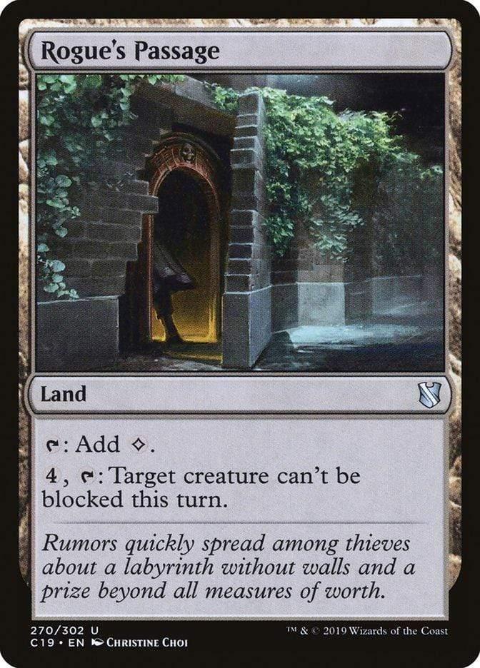 Magic: The Gathering MTG Single Rogue's Passage [Commander 2019]