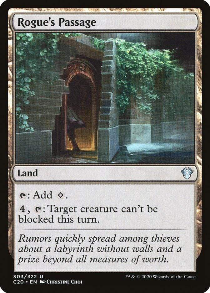 Magic: The Gathering MTG Single Rogue's Passage [Commander 2020]