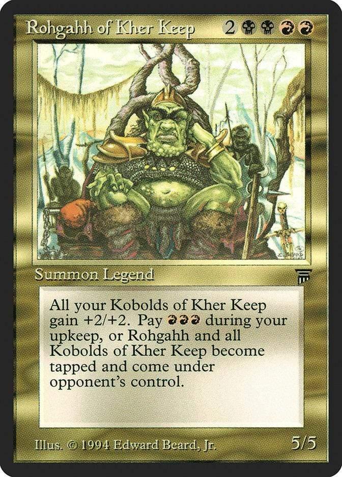 Magic: The Gathering MTG Single Rohgahh of Kher Keep [Legends]
