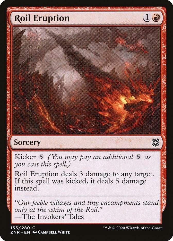 Magic: The Gathering MTG Single Roil Eruption [Zendikar Rising]