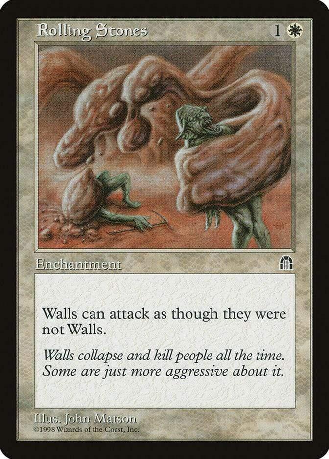 Magic: The Gathering MTG Single Rolling Stones [Stronghold]