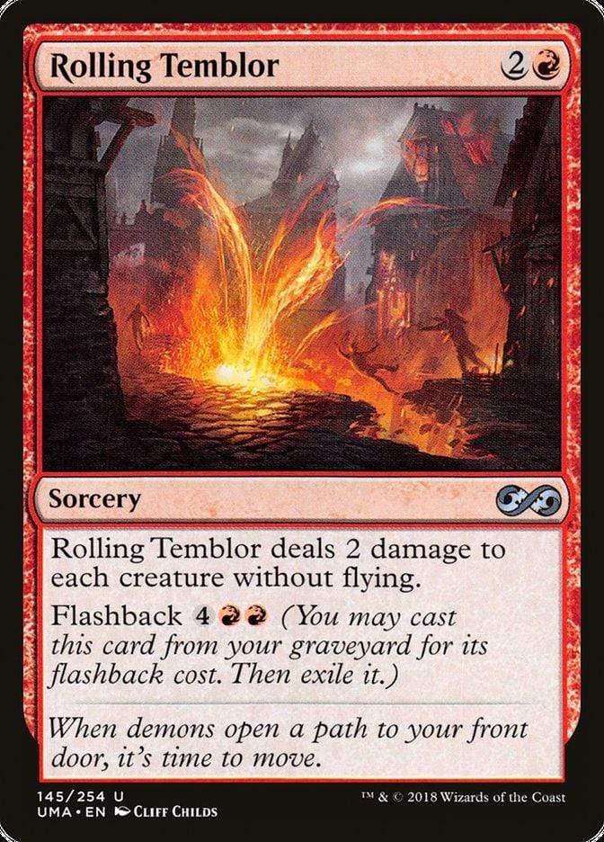 Magic: The Gathering MTG Single Rolling Temblor [Ultimate Masters]