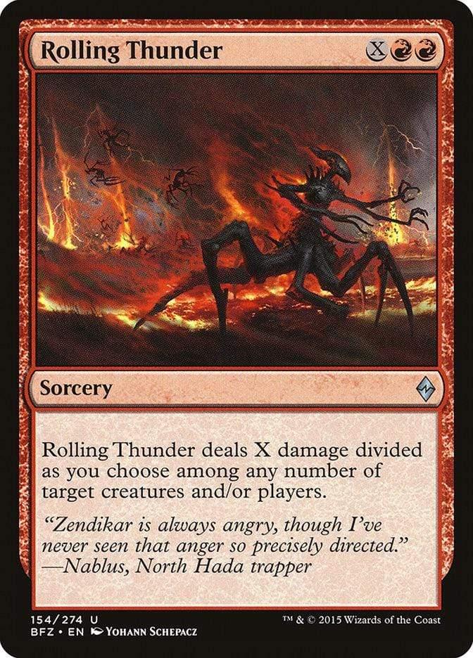 Magic: The Gathering MTG Single Rolling Thunder [Battle for Zendikar]