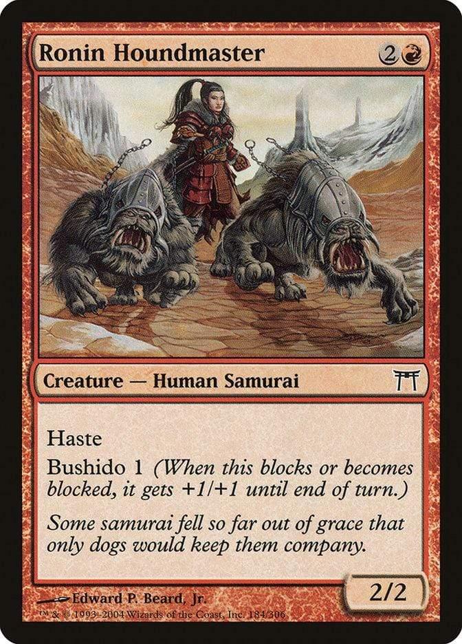 Magic: The Gathering MTG Single Ronin Houndmaster [Champions of Kamigawa]