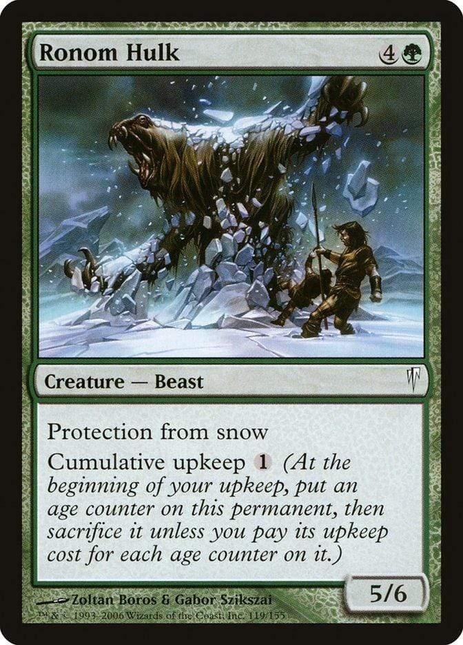Magic: The Gathering MTG Single Ronom Hulk [Coldsnap]