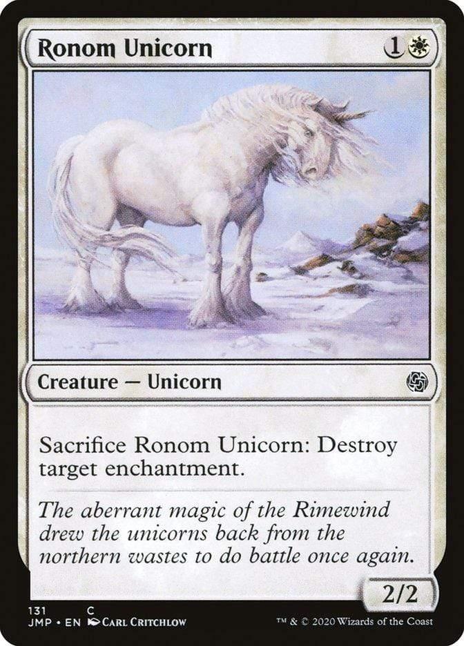 Magic: The Gathering MTG Single Ronom Unicorn [Jumpstart]
