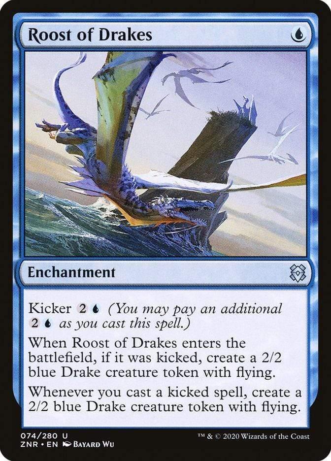 Magic: The Gathering MTG Single Roost of Drakes [Zendikar Rising]
