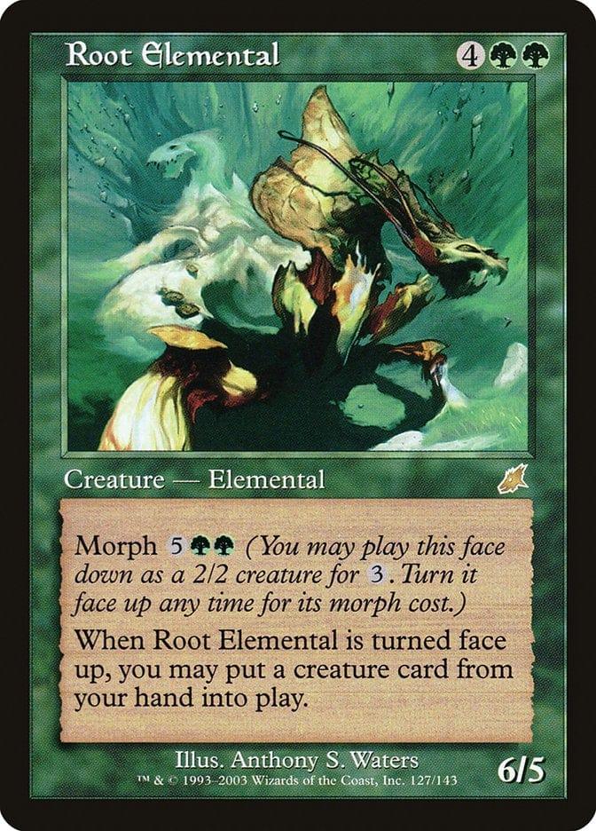Magic: The Gathering MTG Single Root Elemental [Scourge]