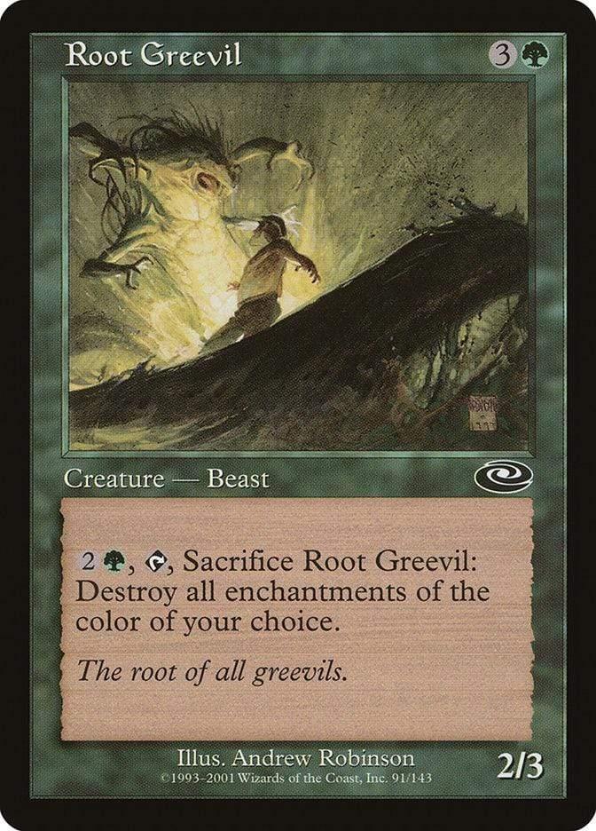Magic: The Gathering MTG Single Root Greevil [Planeshift]