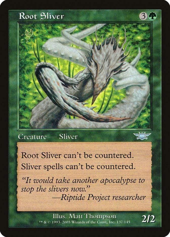 Magic: The Gathering MTG Single Root Sliver [Legions]