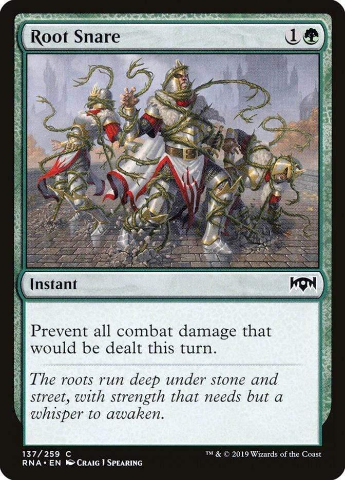 Magic: The Gathering MTG Single Root Snare [Ravnica Allegiance]