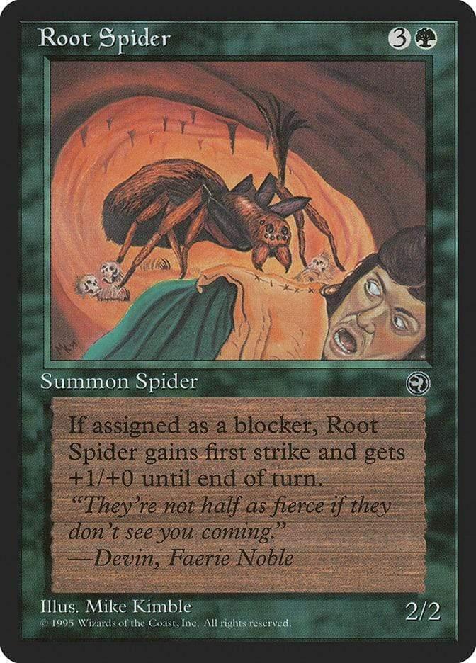 Magic: The Gathering MTG Single Root Spider [Homelands]
