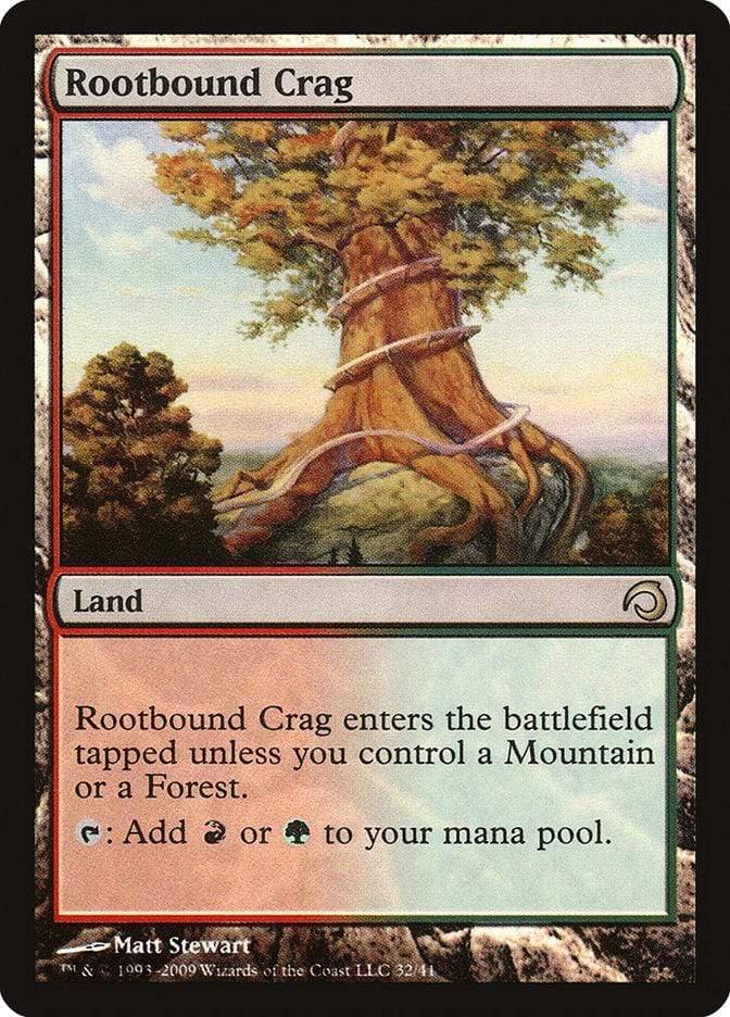 Magic: The Gathering MTG Single Rootbound Crag [Premium Deck Series: Slivers]