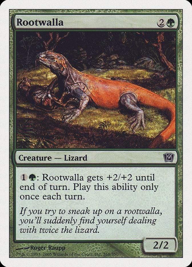 Magic: The Gathering MTG Single Rootwalla [Ninth Edition]