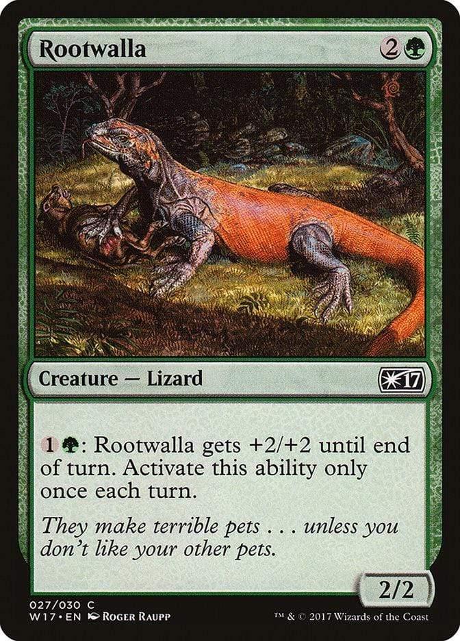 Magic: The Gathering MTG Single Rootwalla [Welcome Deck 2017]