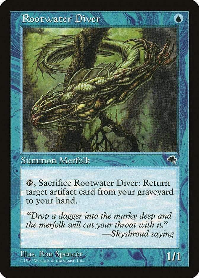 Magic: The Gathering MTG Single Rootwater Diver [Tempest]
