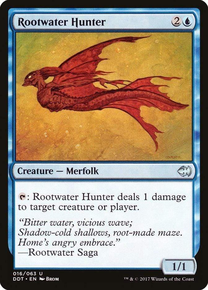 Magic: The Gathering MTG Single Rootwater Hunter [Duel Decks: Merfolk vs. Goblins]