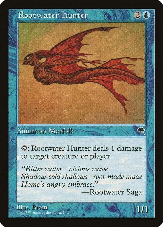 Magic: The Gathering MTG Single Rootwater Hunter [Tempest]