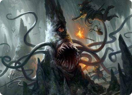 Magic: The Gathering MTG Single Roper Art Card [Dungeons & Dragons: Adventures in the Forgotten Realms Art Series]