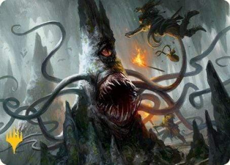 Magic: The Gathering MTG Single Roper Art Card (Gold-Stamped Signature) [Dungeons & Dragons: Adventures in the Forgotten Realms Art Series]
