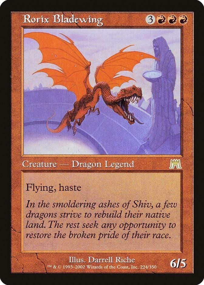 Magic: The Gathering MTG Single Rorix Bladewing [Onslaught]