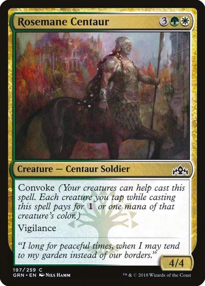 Magic: The Gathering MTG Single Rosemane Centaur [Guilds of Ravnica]