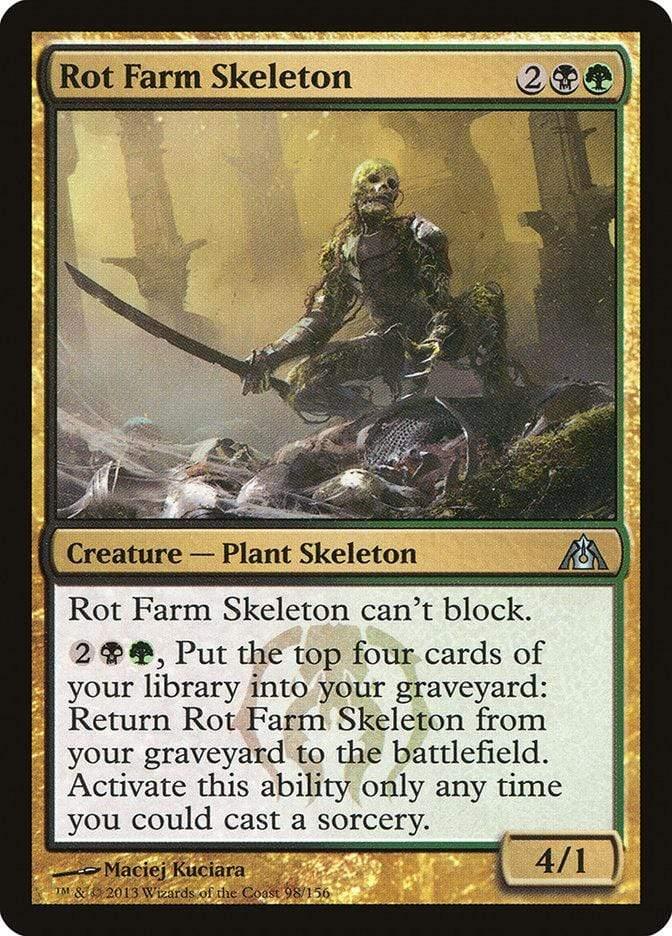 Magic: The Gathering MTG Single Rot Farm Skeleton [Dragon's Maze]