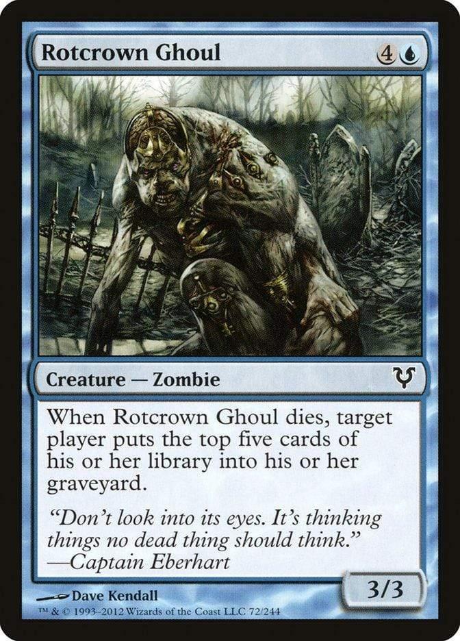 Magic: The Gathering MTG Single Rotcrown Ghoul [Avacyn Restored]