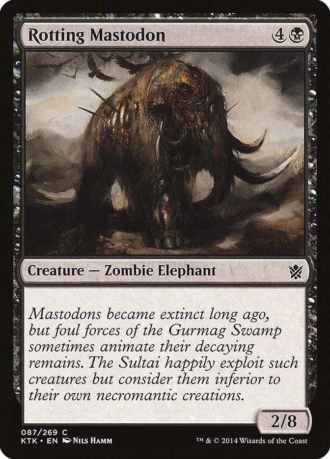 Magic: The Gathering MTG Single Rotting Mastodon [Khans of Tarkir]