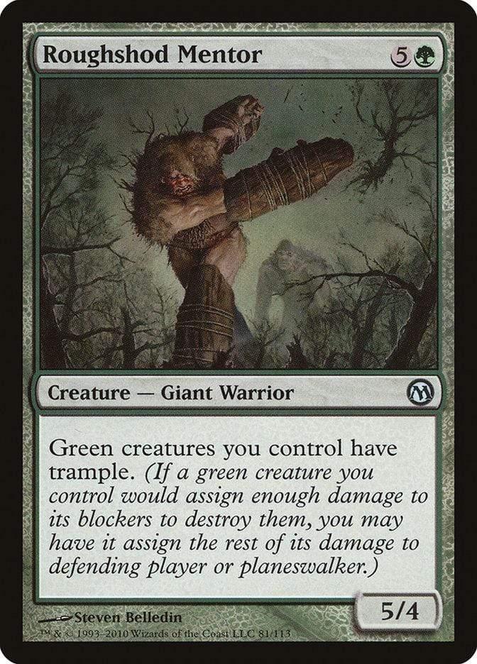 Magic: The Gathering MTG Single Roughshod Mentor [Duels of the Planeswalkers]