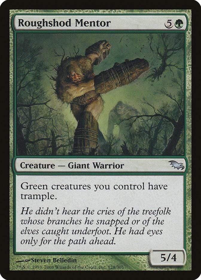 Magic: The Gathering MTG Single Roughshod Mentor [Shadowmoor]