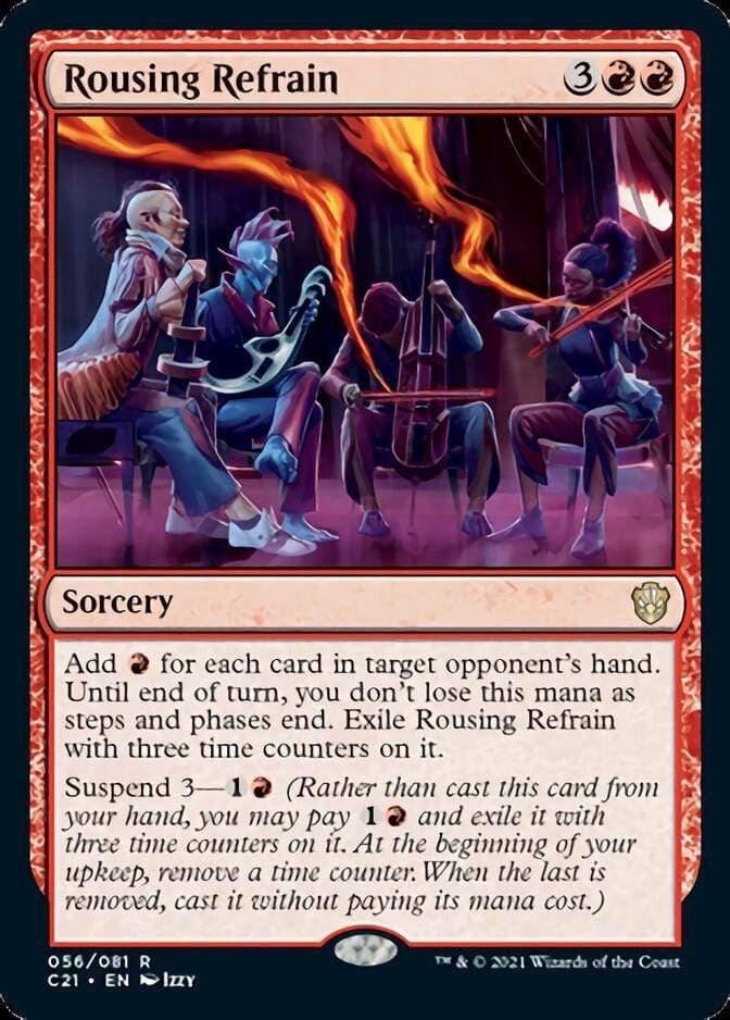 Magic: The Gathering MTG Single Rousing Refrain [Commander 2021]